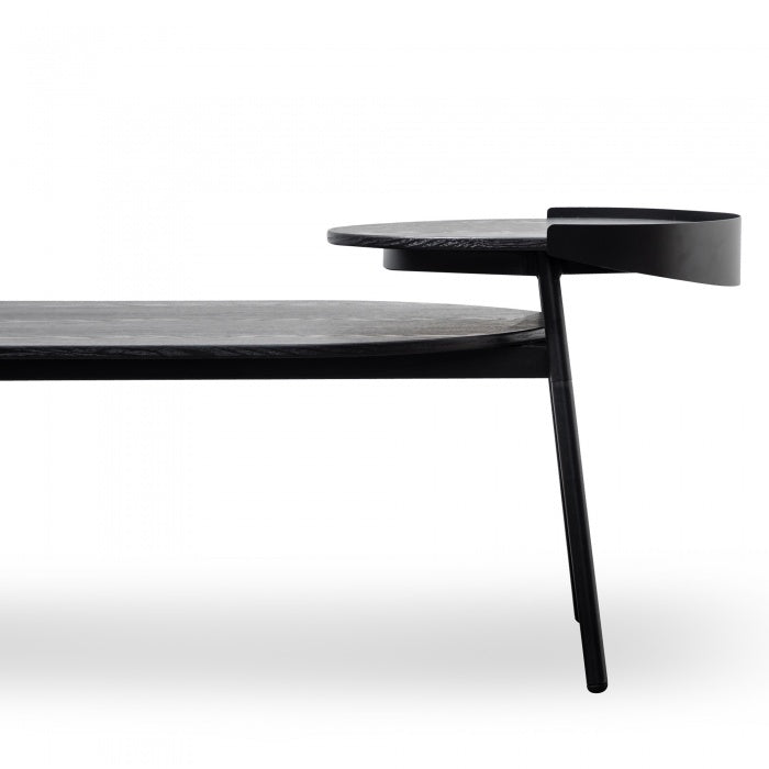 Tyler Timber Coffee Table - Black Veneer - Notbrand