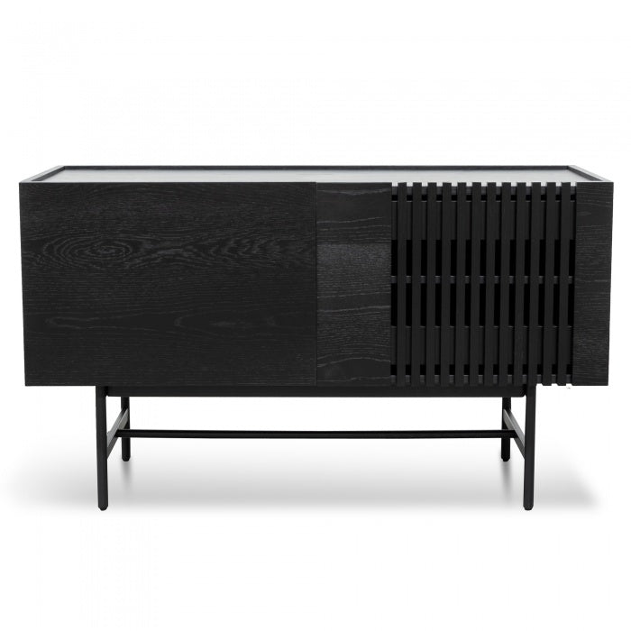 Turin 2 Door Buffet Unit - Black - Notbrand