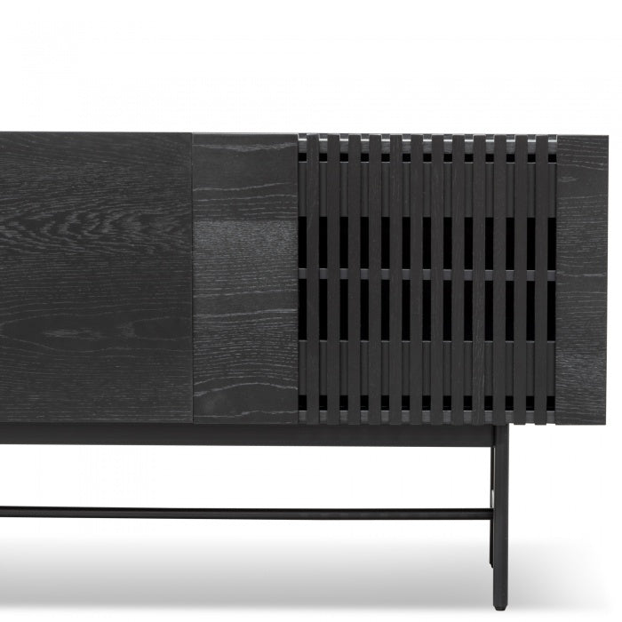 Turin 2 Door Buffet Unit - Black - Notbrand