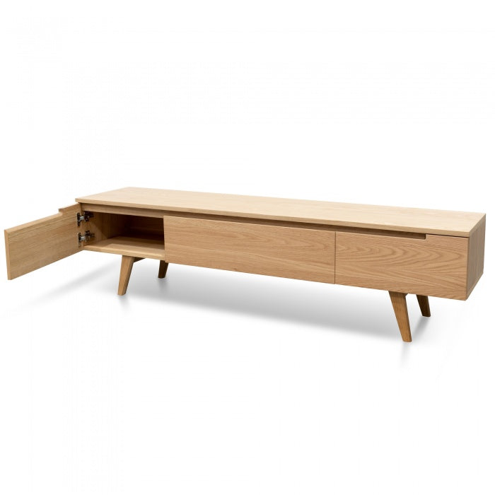 Cindy Scandinavian Entertainment TV Unit - Natural 1.8m - Notbrand