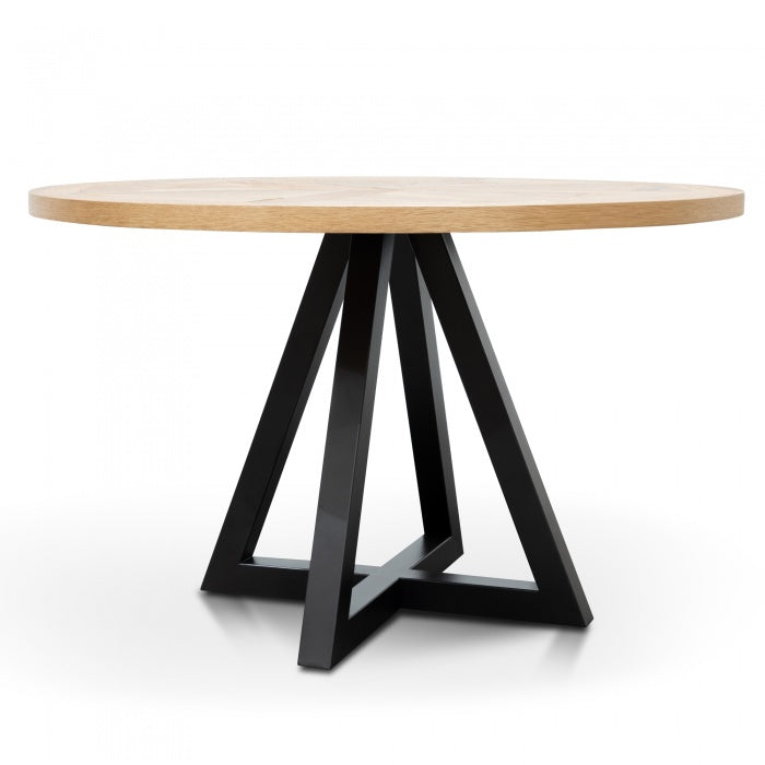 Oak Circle Nixon Dining Table- House of Hyne