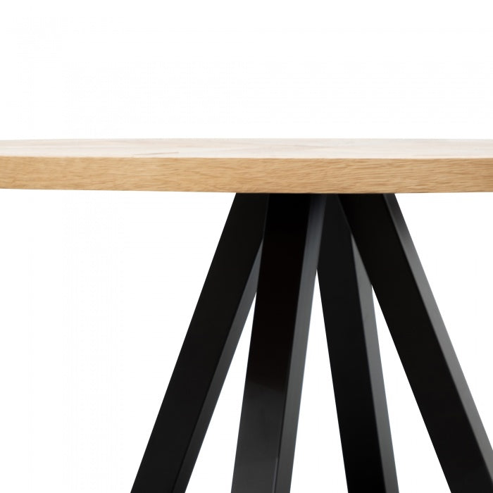 Oak Circle Nixon Dining Table- House of Hyne