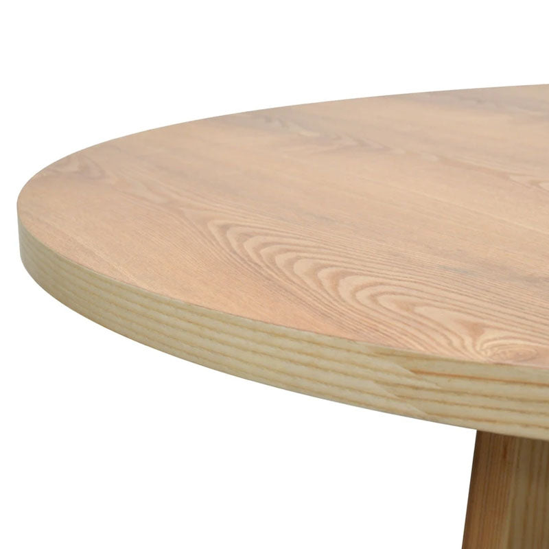 Oxbay Natural Round Dining Table - 1.2m - Notbrand