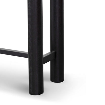 1.5m Console Table - Full Black - Notbrand