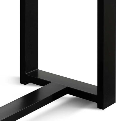 1.5m Wooden Console Table - Full Black - Notbrand