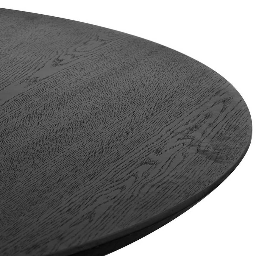 Noir Wisteria 1.5m Round Wooden Table - House of Hyne