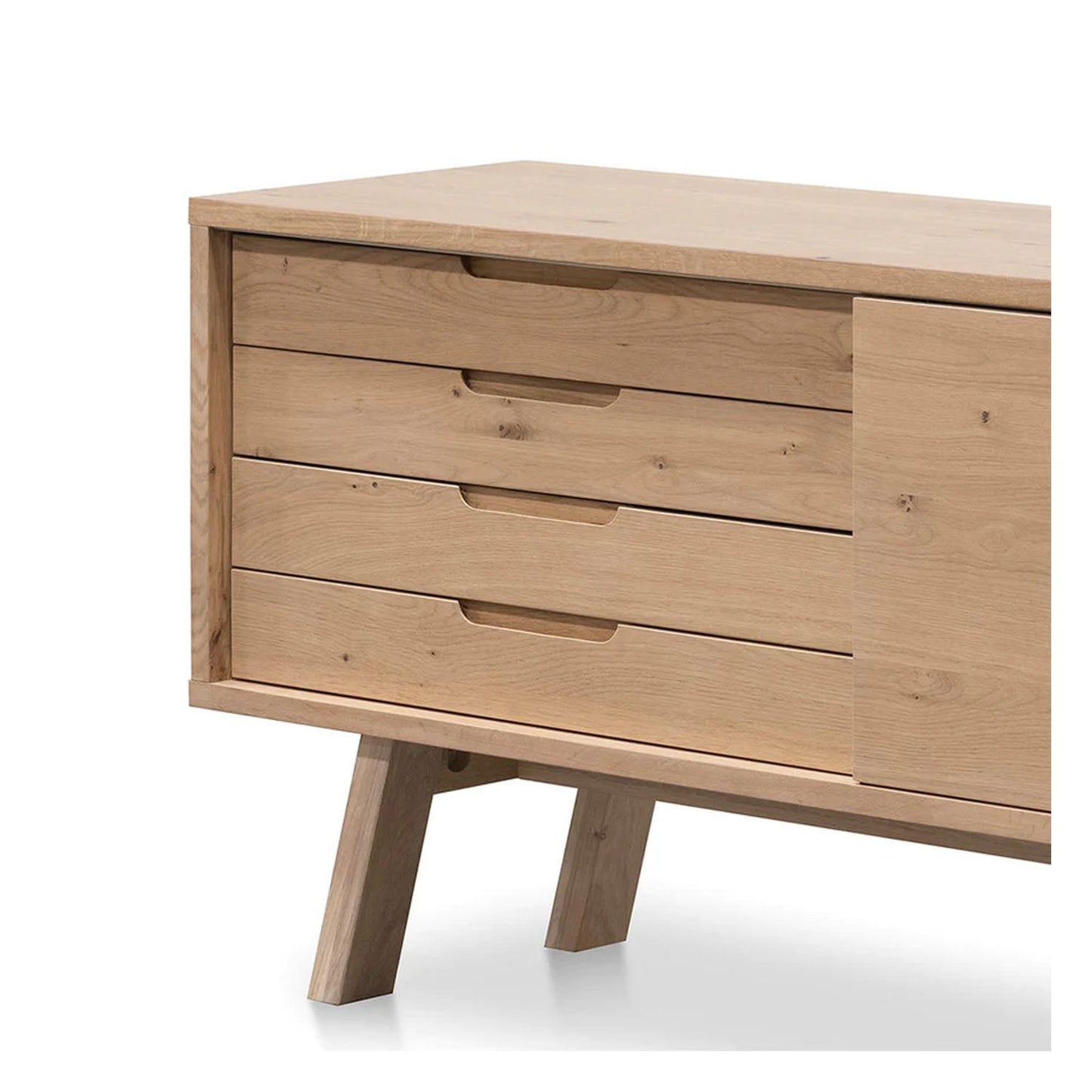 Sadie Sideboard Unit in Washed Natural - 1.6m - Notbrand