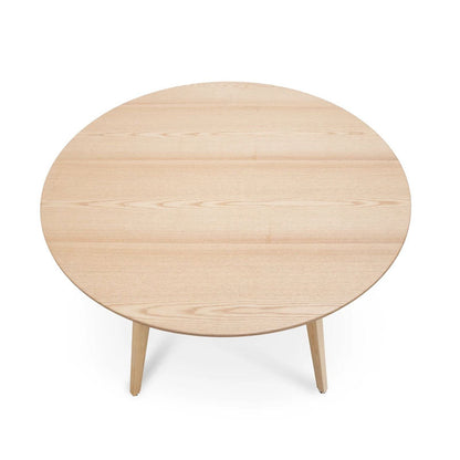 Caro Natural Round Dining Table - 100cm - Notbrand