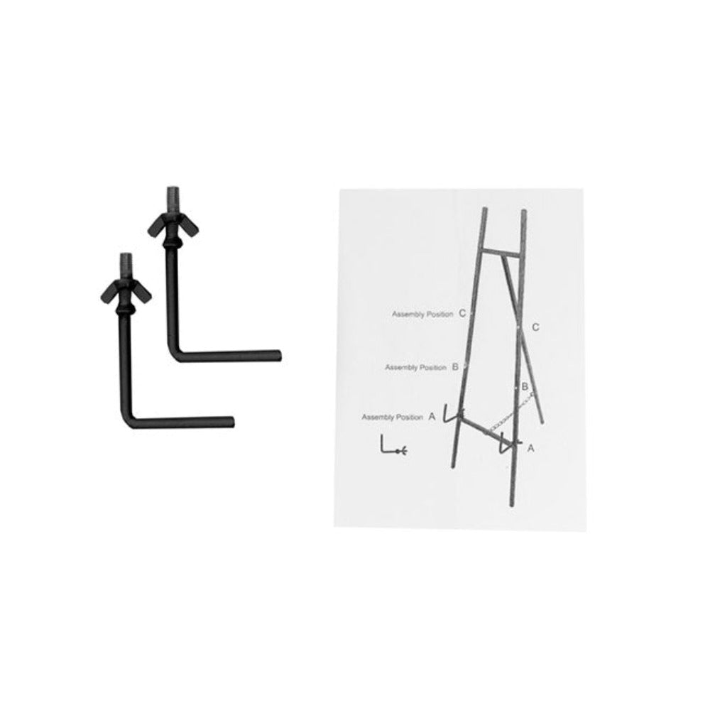 Tripod Metal Easel in Black - 150cmh - Notbrand