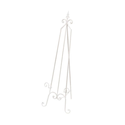 Metal Easel French Style - White - Notbrand