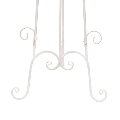 Metal Easel French Style - White - Notbrand