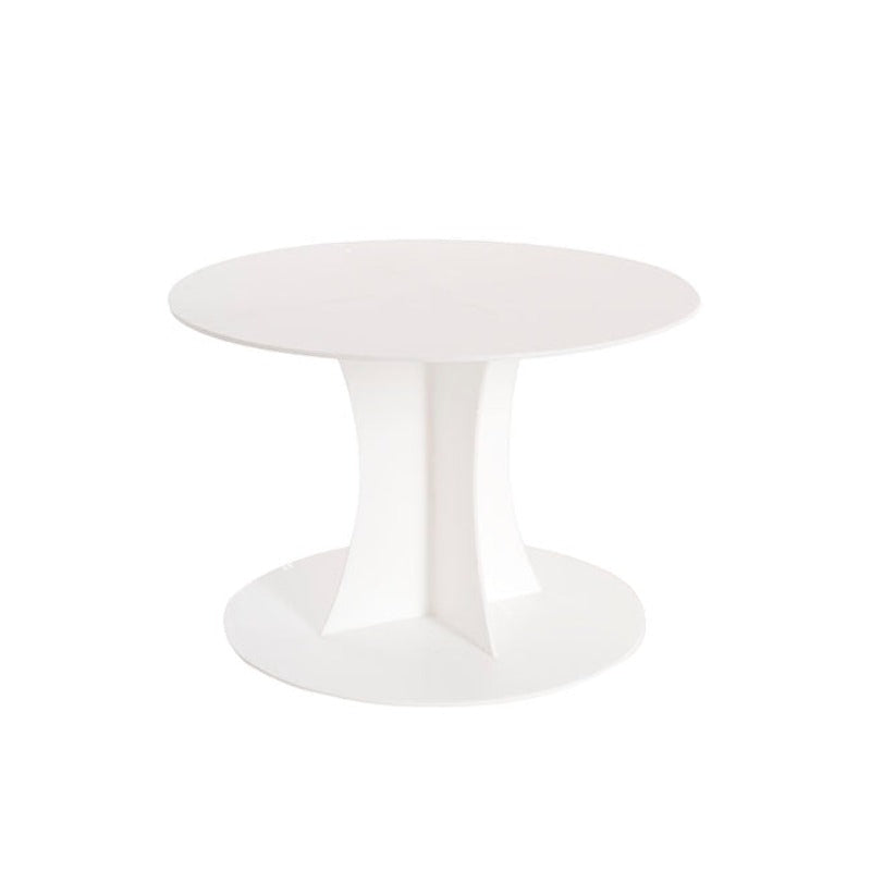 Set of 2 Reversible Acrylic Cake Stand - White - Notbrand