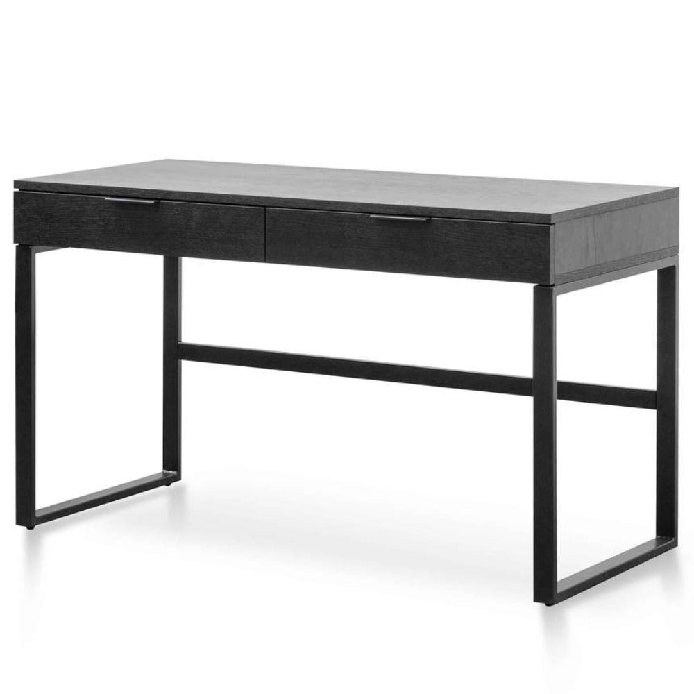 120cm Home Office Desk - Black - Notbrand