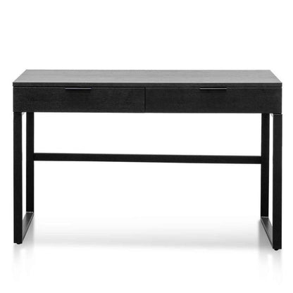 120cm Home Office Desk - Black - Notbrand