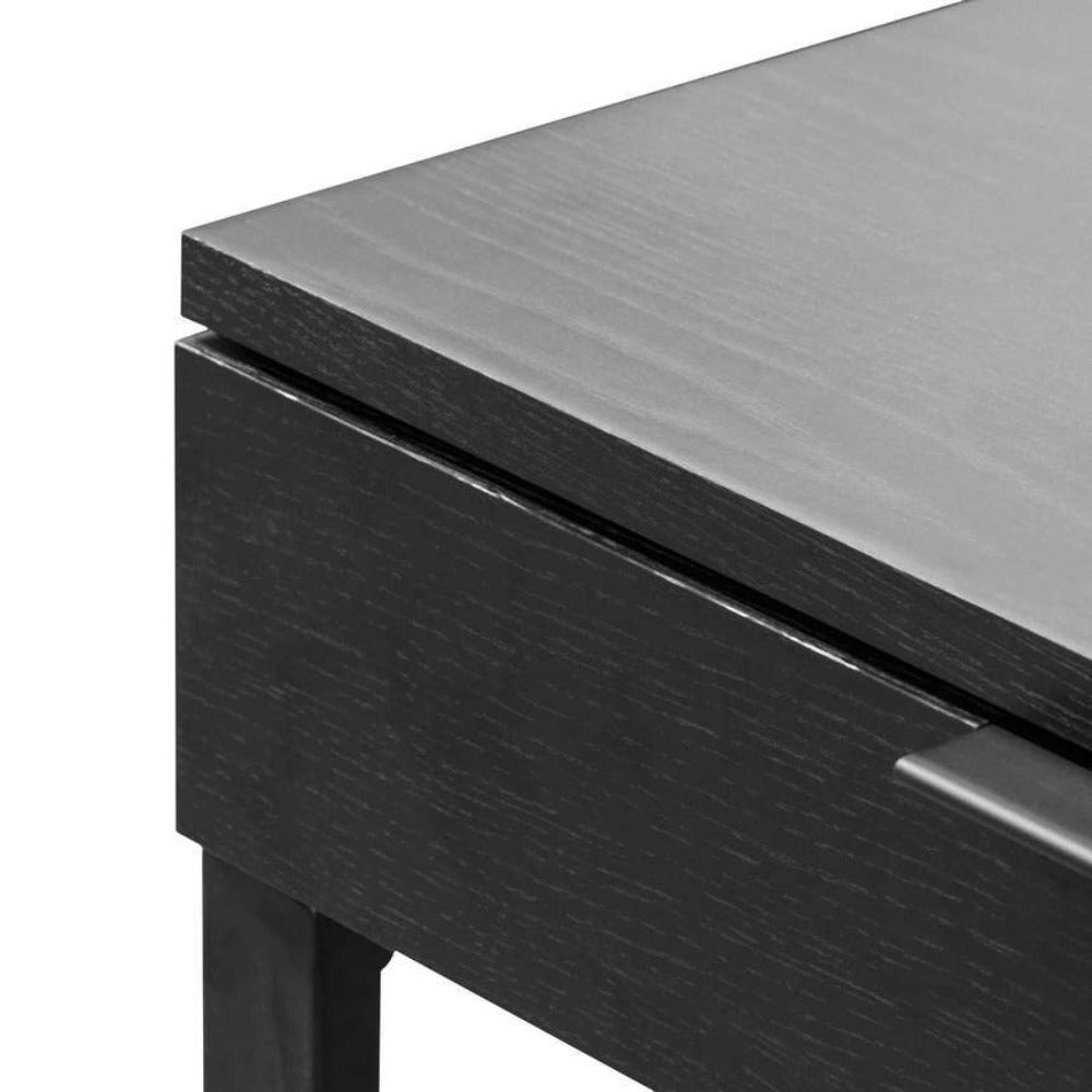 120cm Home Office Desk - Black - Notbrand