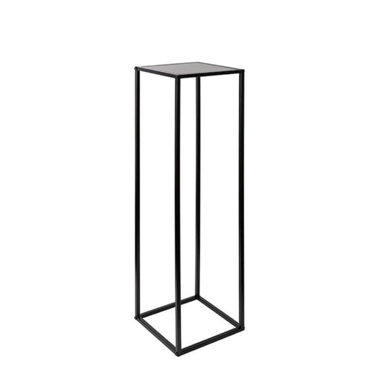 Metal Centrepiece Flower Table Stand in Black - Medium - Notbrand