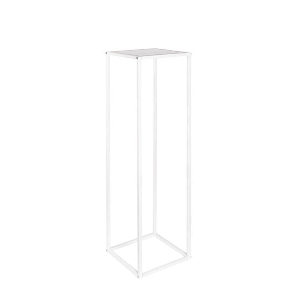 Metal Centerpiece Flower Table Stand - White - Notbrand