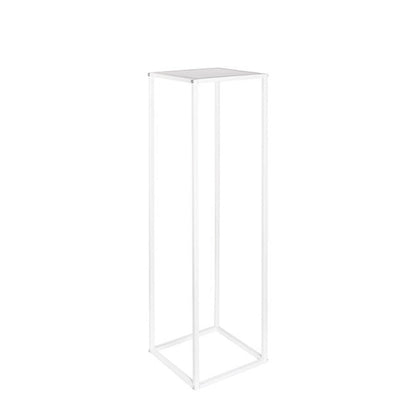 Metal Centerpiece Flower Table Stand - White - Notbrand