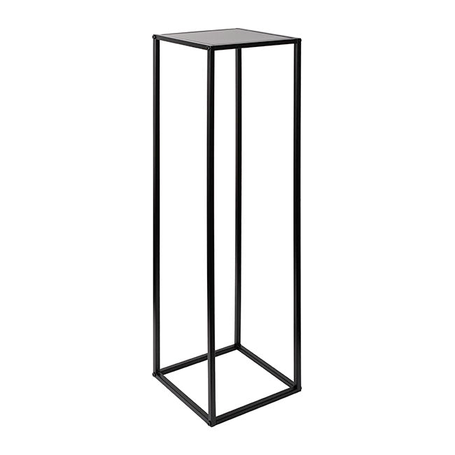 Metal Centrepiece Flower Table Stand in Black - Large - Notbrand