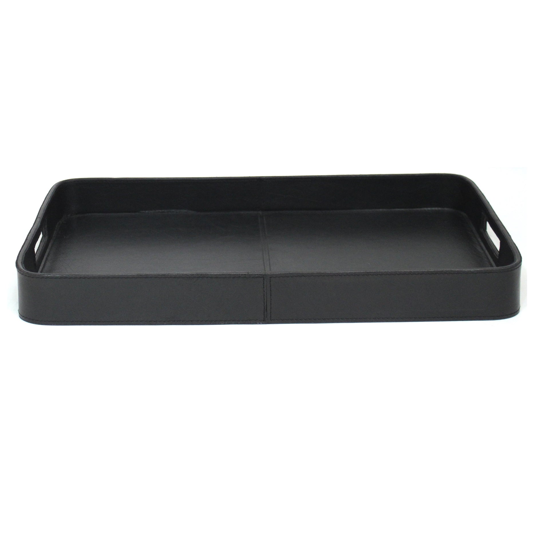 Sixpenny Dark Leather Tray - Notbrand