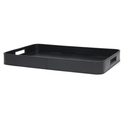 Sixpenny Dark Leather Tray - Notbrand