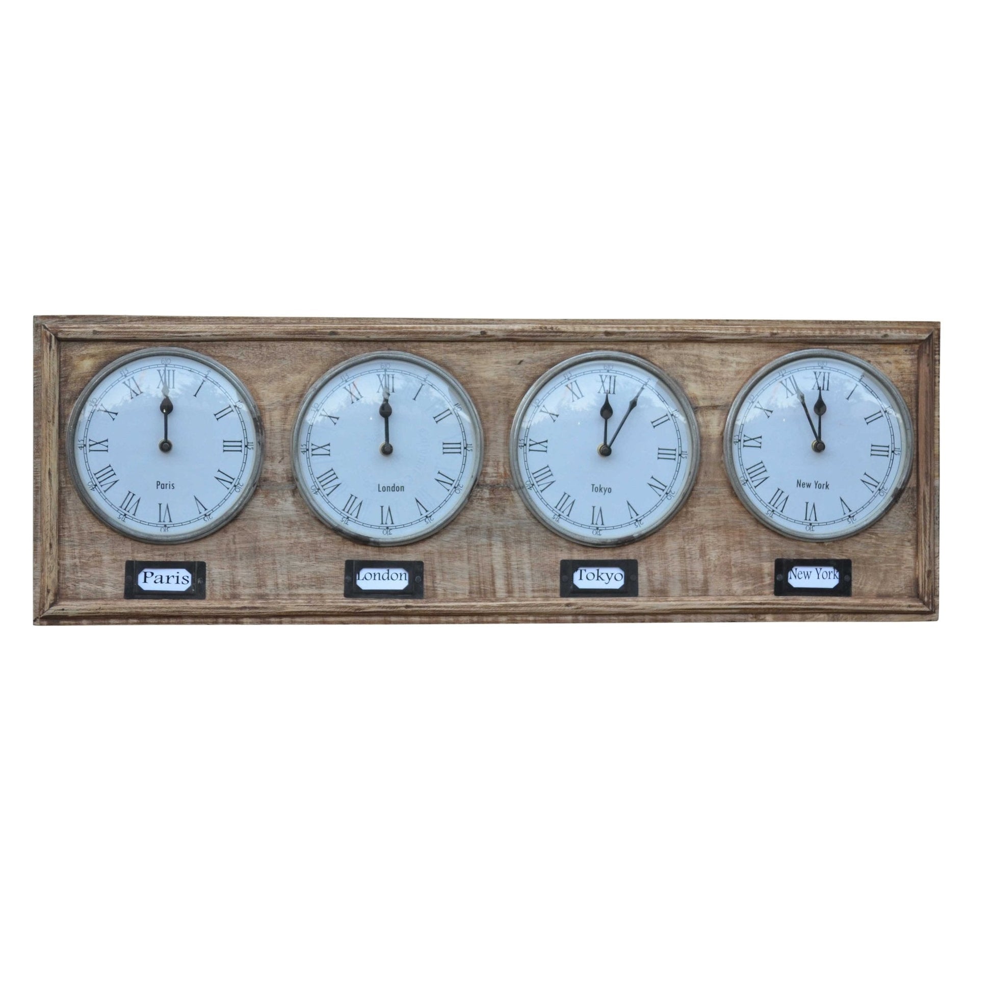 World Timber Clock - Notbrand