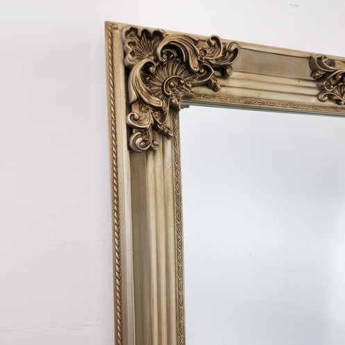 Deluxe French Provincial Ornate Mirror - Champagne - Notbrand