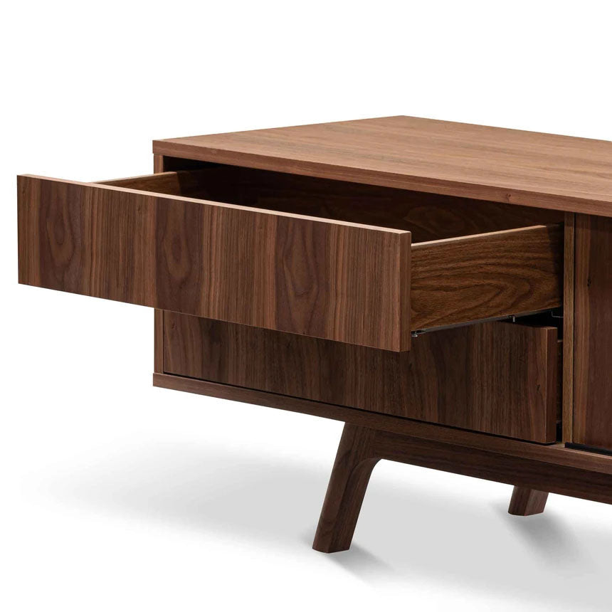 Miniata 2.1m Walnut TV Unit  - House of Hyne