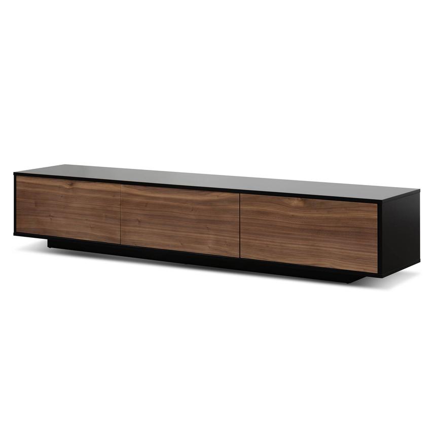 Midnight Walnut Sigmis Entertainment Unit - 2.3m - House of Hyne