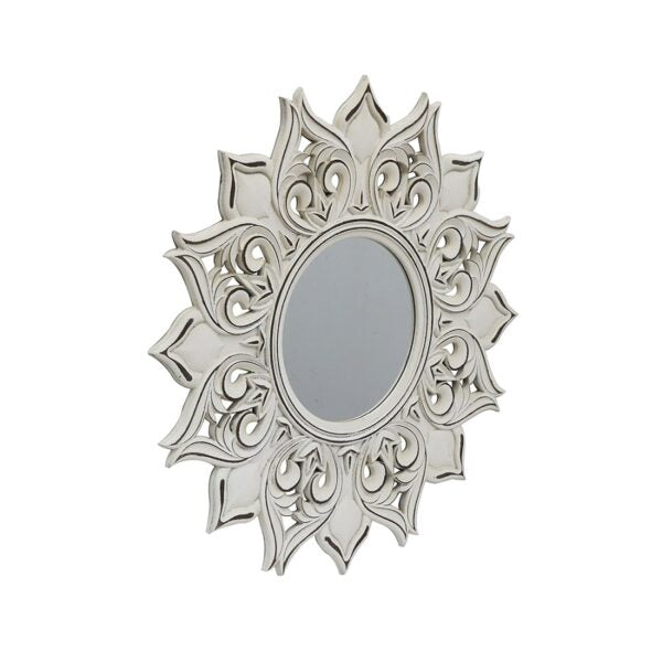 Moulded Fleur Wall Mirror - Extra Large - Notbrand