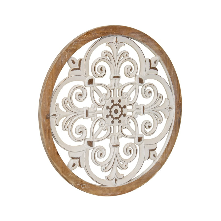 Framed Circolo Moulded Wall Art - 60cm - Notbrand