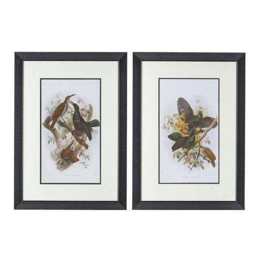 Set of 2 Birds Wall Art - Notbrand