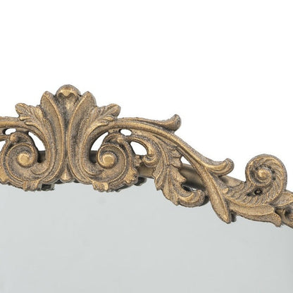 Baroque Gold Round Mirror - Notbrand