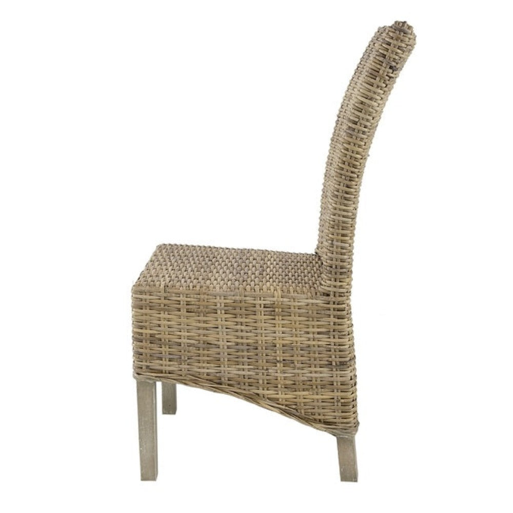 Algeria Mango Frame Chair - Natural - Notbrand