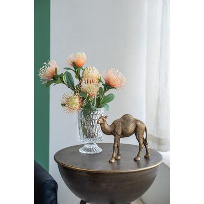 Polyresin Camel Statue - Copper - Notbrand