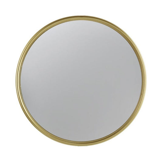 Hannes Convex Wall Mirror - Gold Frame - Notbrand