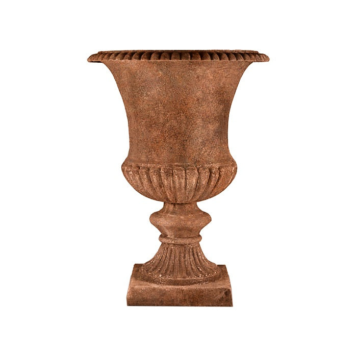 Urn Caserta Cast Iron - Rust - House of Hyne