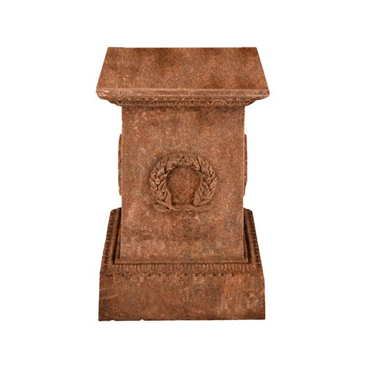 Urn Caserta Base Cast Iron - Rust - House of Hyne