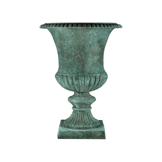 Urn Caserta Cast Iron - Verdigris - House of Hyne