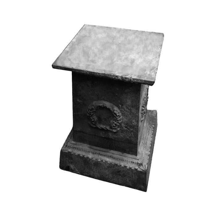 Urn Salerno Base Cast Iron - Black - House of Hyne