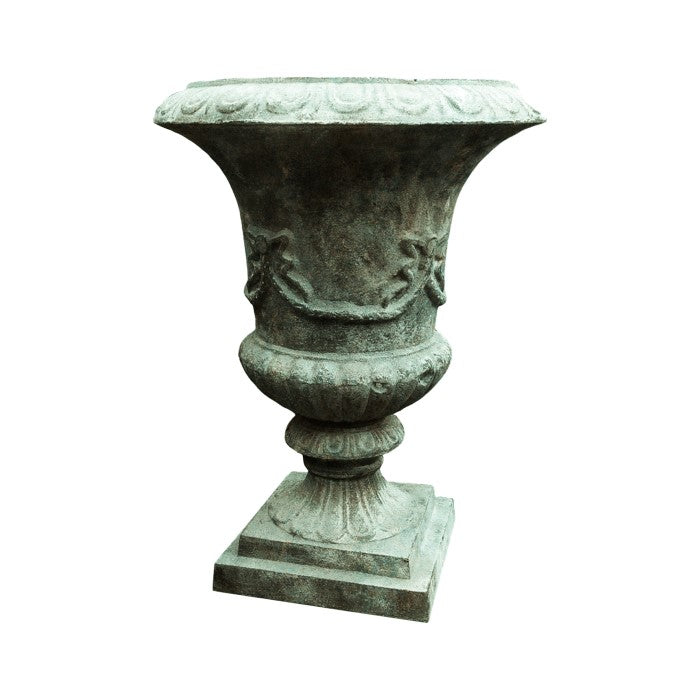 Urn Salerno Cast Iron - Antique - House of Hyne