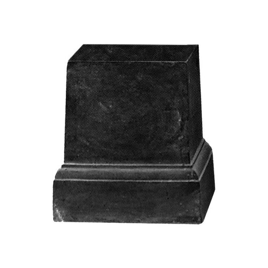 Urn Verona Base Cast Iron - Black - House of Hyne