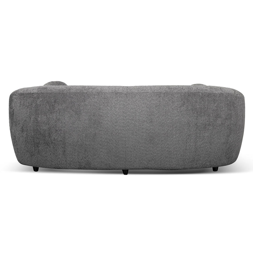 Ancestral Fabric 3 Seater Sofa - Iron Grey - HouseofHyne