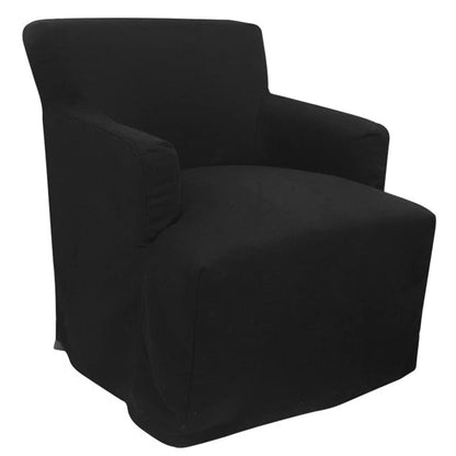 Nantucket Hamptons Style Armchair Black - Notbrand