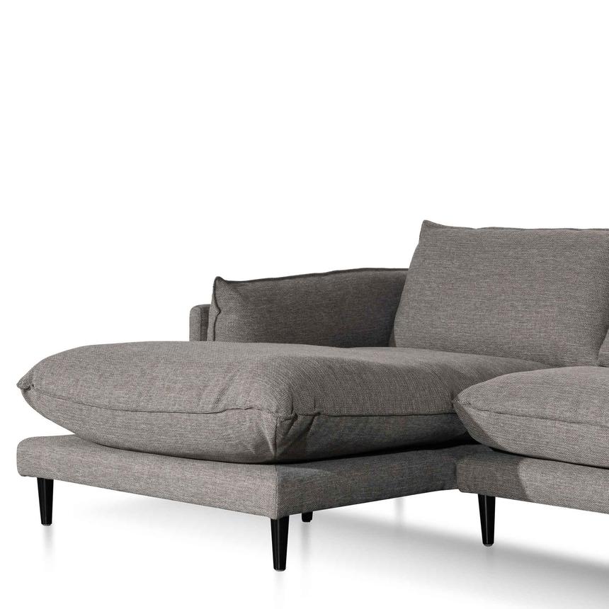 Graphite 4-Seater Sofa with Left Chaise - House of Hyne