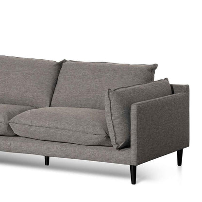 Graphite 4-Seater Sofa with Left Chaise - House of Hyne