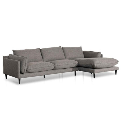 Graphite 4-Seater Sofa with Right Chaise - House of Hyne