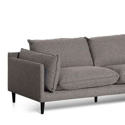 Graphite 4-Seater Sofa with Right Chaise - House of Hyne