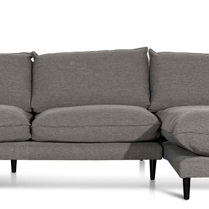 Graphite 4-Seater Sofa with Right Chaise - House of Hyne