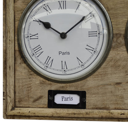 World Timber Clock - Notbrand